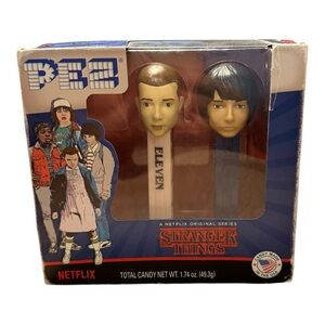 Stranger Things PEZ Dispenser Set Eleven and Mike